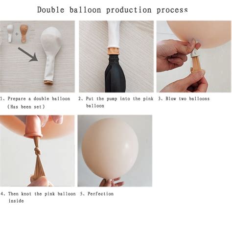 Pcs Fall Breeze Nude Nature Balloon Garland Kit Blush And Etsy