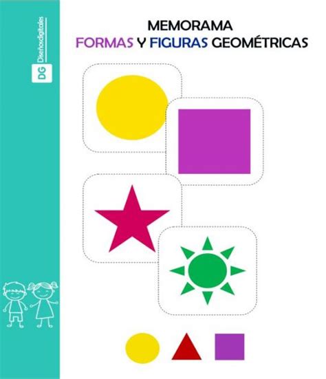 Memorama De Formas Y Figuras Geom Tricas Para Ni Os