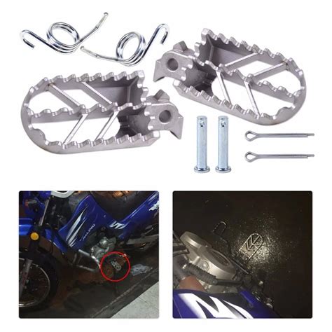 Dwcx X Stainless Steel Modified Motorcycle Motocross Front Teeth Foot