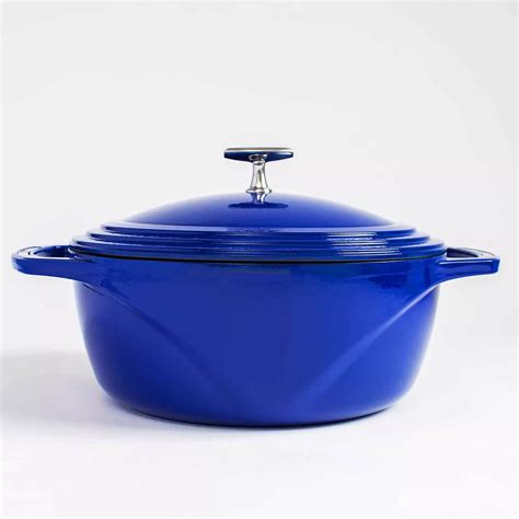 Lodge Usa Enamel™ Cast Iron Dutch Oven 75 Qt Sur La Table