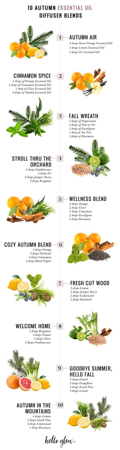 11 Fall Essential Oil Blends To Make Your House Smell Amazing | Hello Glow