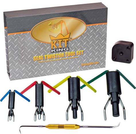 Buy Kit King - Rod Seal Install Tool Set - 5 Piece Hydraulic U-Cup ...