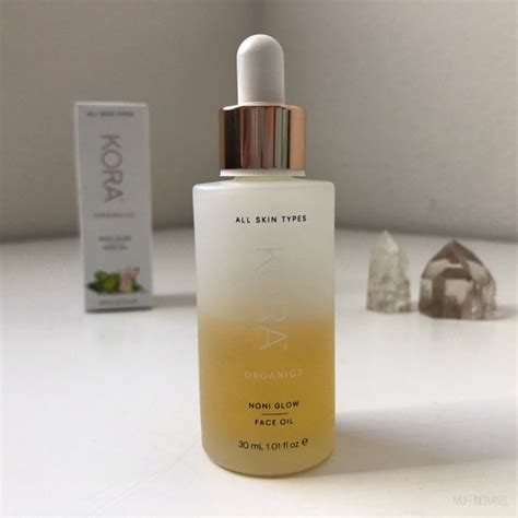 Kora Organics Noni Glow Face Oil Review - MuffinChanel