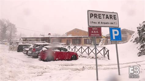 Cronaca Meteo Diretta Pretare Abbondante Nevicata Freddo E Neve