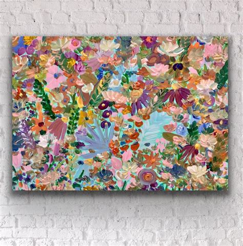 Abstract Floral Painting