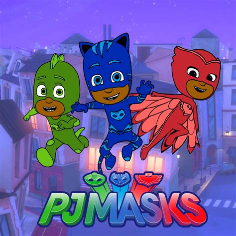 African American Pj Mask Png File Etsy