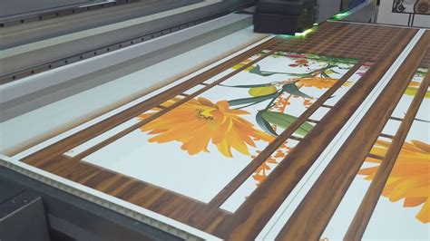 How To Digital Printing In Pvc Door Design Youtube