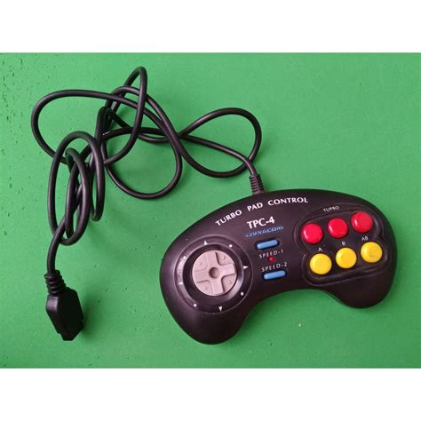 Controle Turbo Pad Control Tpc Dynacom Atari E Master System Shopee