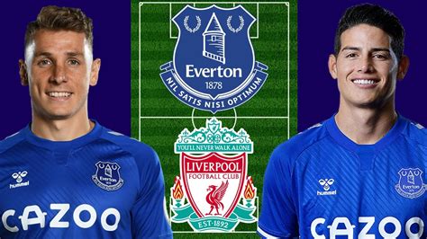 Everton Vs Liverpool Predicted Line Up YouTube