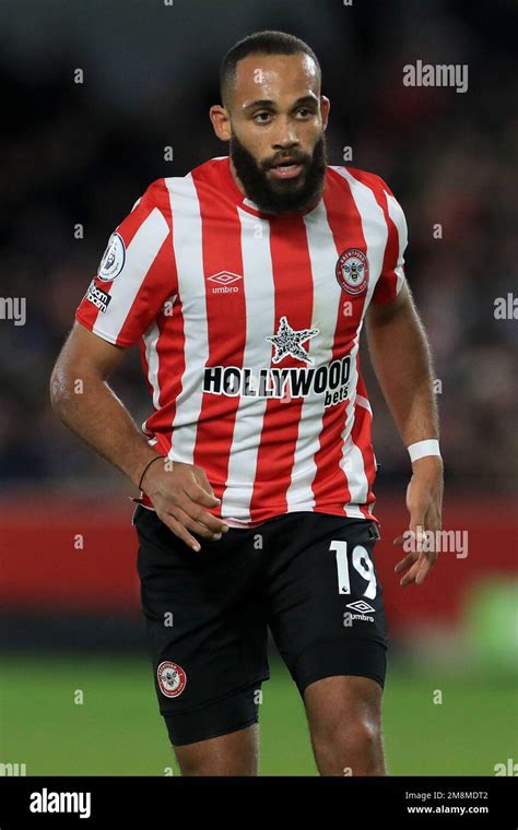 London UK 14th Jan 2023 Bryan Mbeumo Of Brentford FC In Action