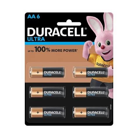 Duracell Ultra Alkaline AA Battery 6 Pieces 1 5 Volt 1 5 V At Rs 204