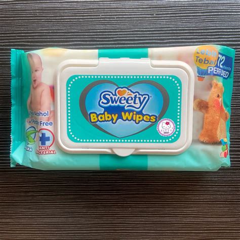 Jual Sweety Baby Wipes Perfumed 72 Sheets Shopee Indonesia