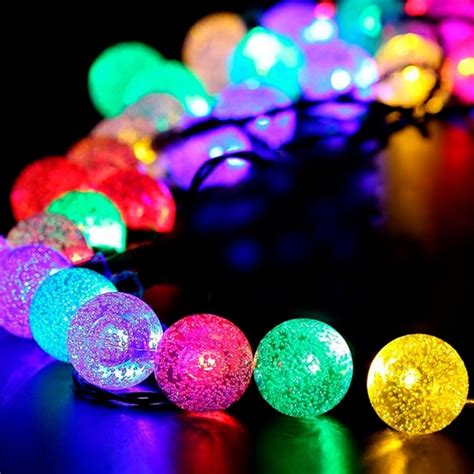 Gauss 30 LED Шары мультицвет Solar, 1/12 инструкция