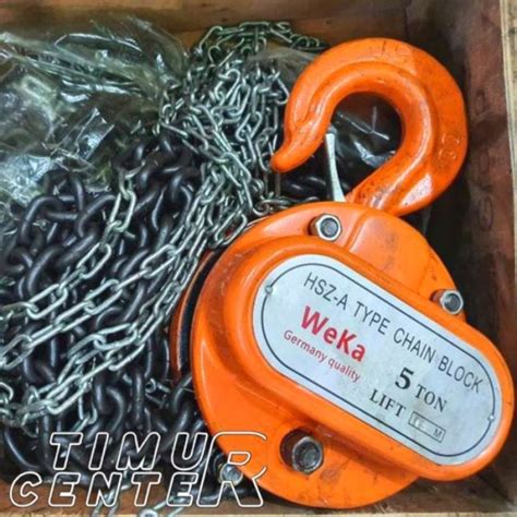 Promo Chain Block Takel 5 Ton WEKA Germany Katrol Rantai Diskon 23 Di