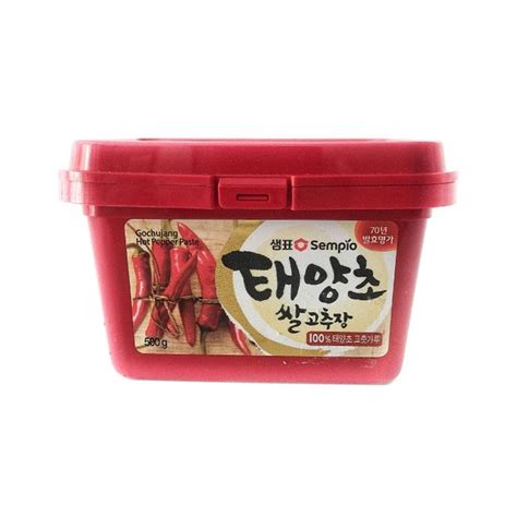 Jual Sempio Gochujang Hot Pepper Paste Sambal Pasta Korea 500 G Di Seller Beautyjourney
