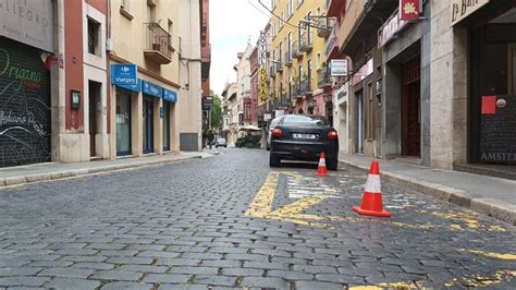 URBANISME El carrer Lasauca de Figueres es convertirà en un rebedor