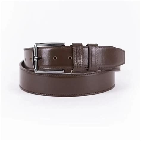 Buy Dark Brown Mens Belt Casual Genuine Leather - LeatherBeltsOnline.com