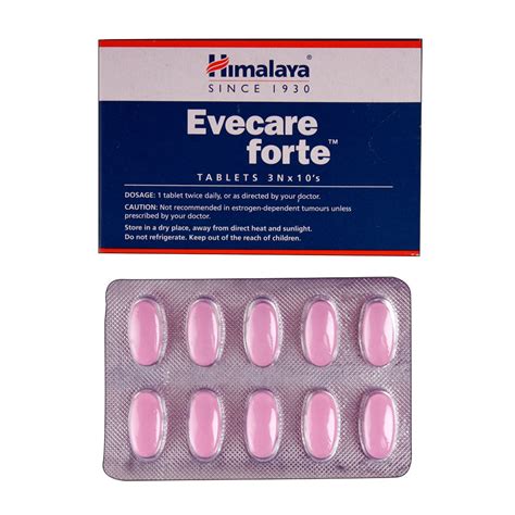 Buy Himalaya Evecare-Forte 10 Tablets Online at Best Prices | Wellness ...