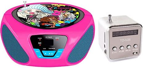 BRATZ Boombox Odtwarzacz CD Radio FM Dzieci USB 7713870584