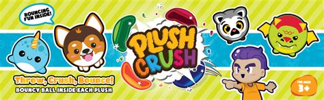 Amazon.com: Plush Crush (Series 5) - Puzzle Crush Ball (3-Pack), Surprise Collectible Character ...