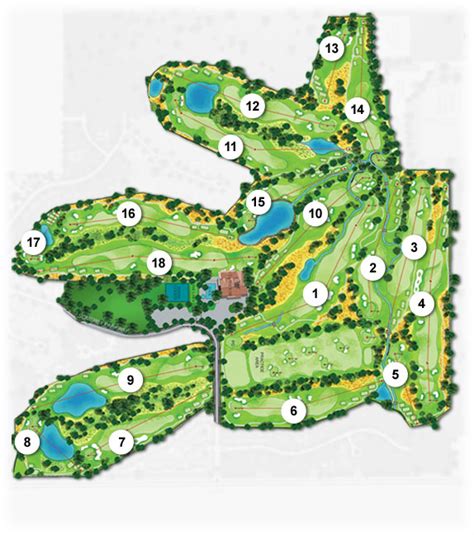 Course Layout - Somerby Golf Club