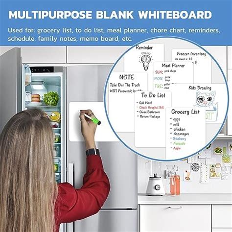 Magnetic Whiteboard For Fridge A Review Of HOMiDEK Product Office