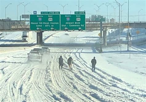 Texas 16 Photos Folles Qui Témoignent De La Vague De Froid Extrême