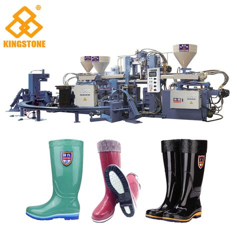 Automatic Rotary One Color Two Color Three Color Boots Direct Injection