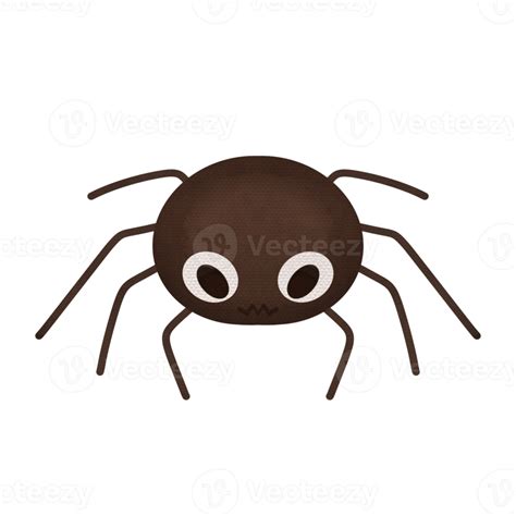 Cute Spider Halloween Watercolor Clipart 13367536 Png