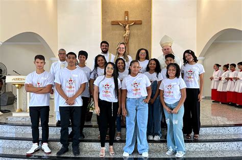 Dom Félix Faz Crismas Na Paróquia Sagrado Coração De Jesus No Trevo