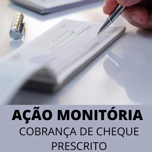 Modelo de Ação Monitória CPC Cheque Prescrito Recomendo