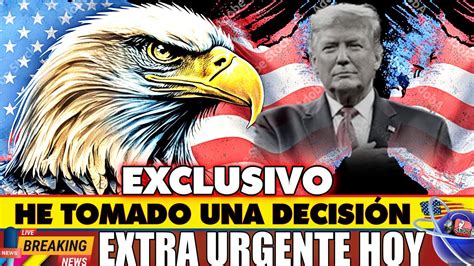 TOMA DRASTICA DECISIÓN TRUMP NOTICIAS HOY 12 ENERO 2024 NEWS TODAY