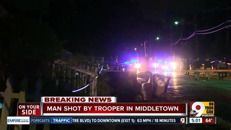 Oshp Trooper Suspect Hurt In Trooper Involved Shooting In Middletown