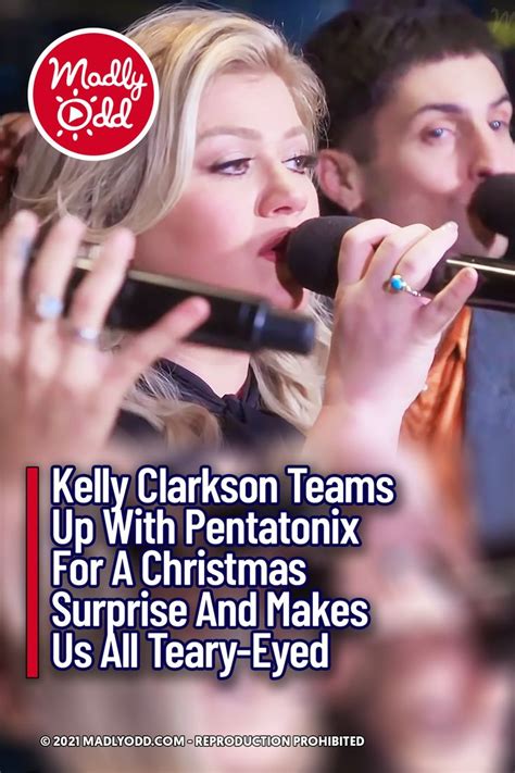 Kelly Clarkson Teams Up With Pentatonix For A Christmas Surprise And