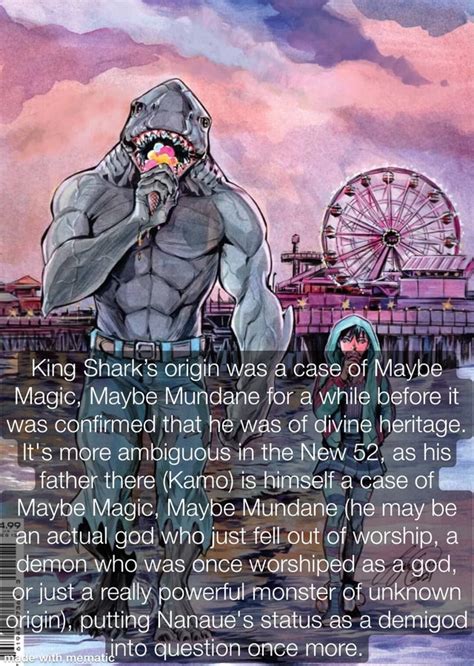 King Shark S Origin Was A Case Of Maybe Magic Maybe Mundane For A