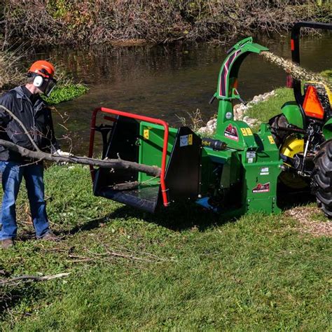 Bx52r Wood Chippers Hydraulic Feed Tractor Manual Controls