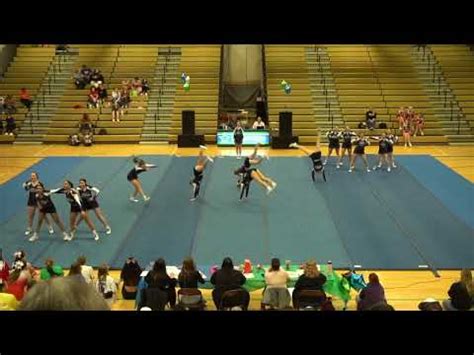 Oswego High School Cheer Team Cns Starfest Competition Feb