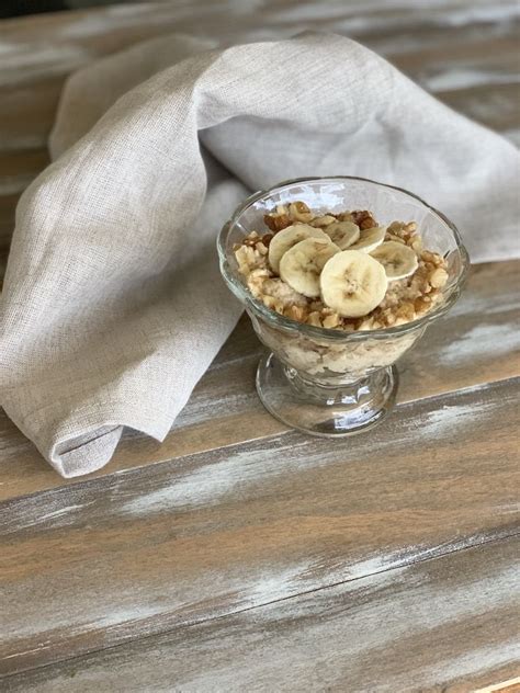 Banana Nut Healthy Oatmeal Daniel Fast Snacks Daniel Fast Breakfast