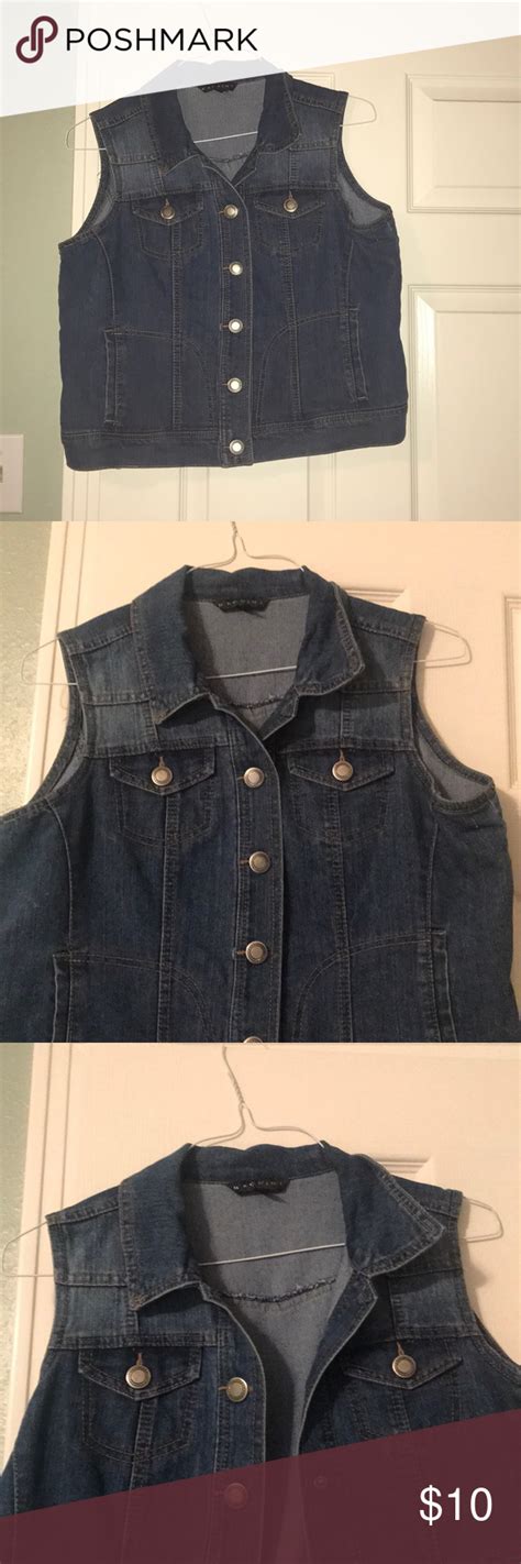 Blue Jean Vest Stylish Denim Jacket Vest