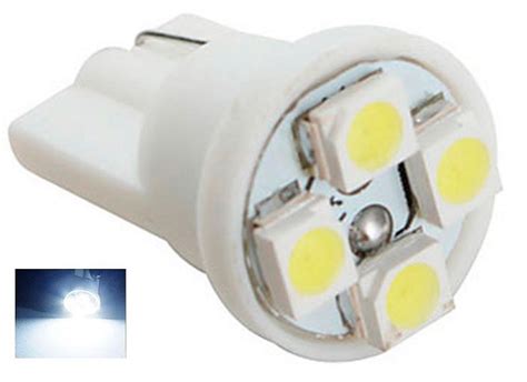 LAMPADA T10 4 LED W5W BRANCO 12V MFL ACESSORIOS LTDA