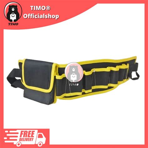 heavy duty waist tool pouch tool belt bag  woodworking electrician