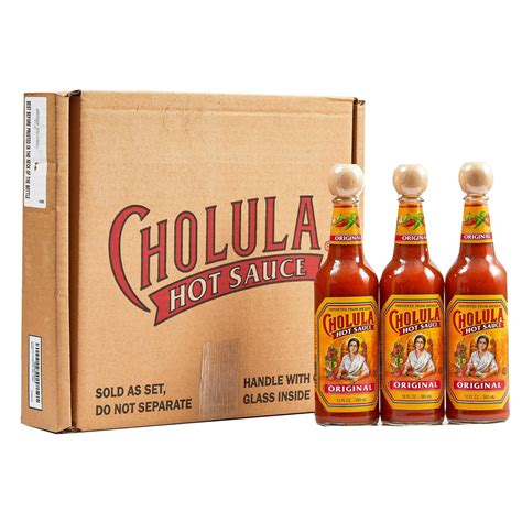Cholula Original Hot Sauce Fl Oz Multipack Great Hot Sauce Lover Gift Set Count