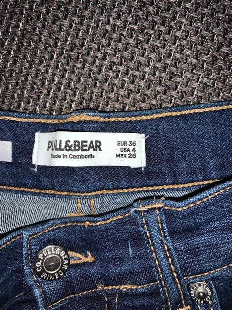 Kurze Jeans Hose Pull Bear Größe 36 eBay