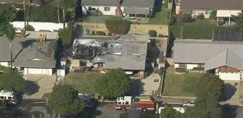 Pilot Killed After Small Plane Crashes Into House In Upland Sparks