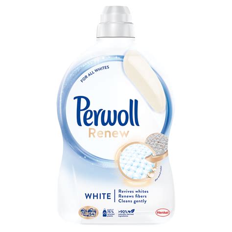 Detergent De Rufe Lichid Perwoll Renew White 54 Spalari 2 97L EMAG Ro