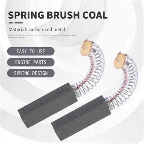 Carbon Brush Charcoal 1 Pair 6 X 8 X 24 Mm Electric Motor Lazada Co Th