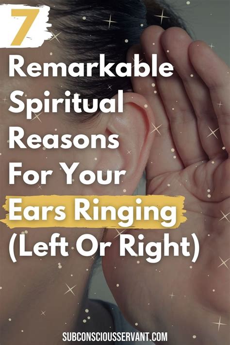 Ringing In Your Ears The Strange Spiritual Meaning Explained