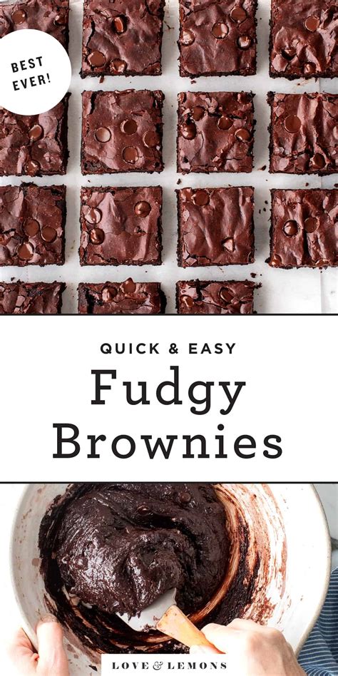 Best Homemade Brownies Recipe Love And Lemons