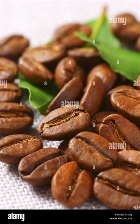 Medium Roasted Arabica Coffee Beans Stock Photo Alamy