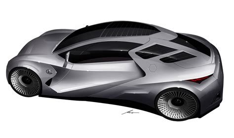 Lexus Hydrogen Concept Sketch By Pietrekm On Deviantart